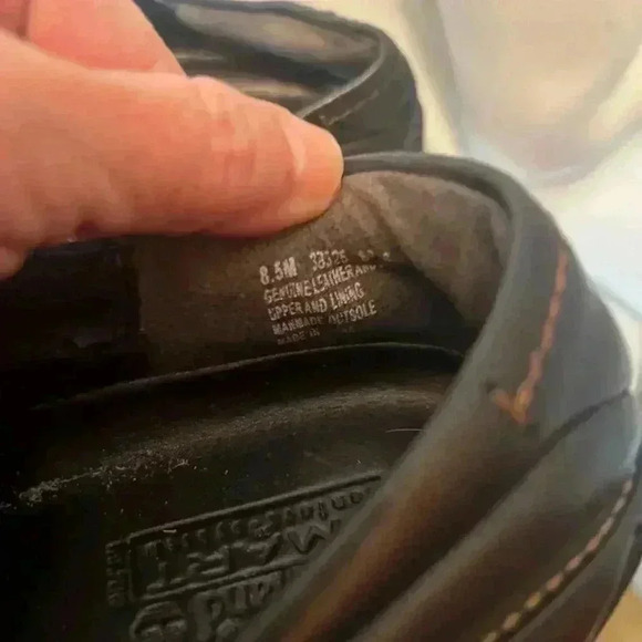 Black Leather Womens Timberland Loafers Driving Shoes 8.5 m - Picture 3 of 7